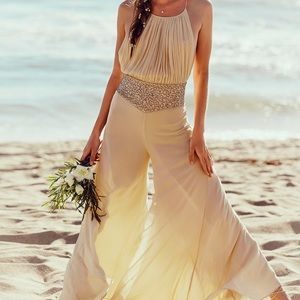 Free People “Kristal” Wedding Dress (Jumpsuit)
